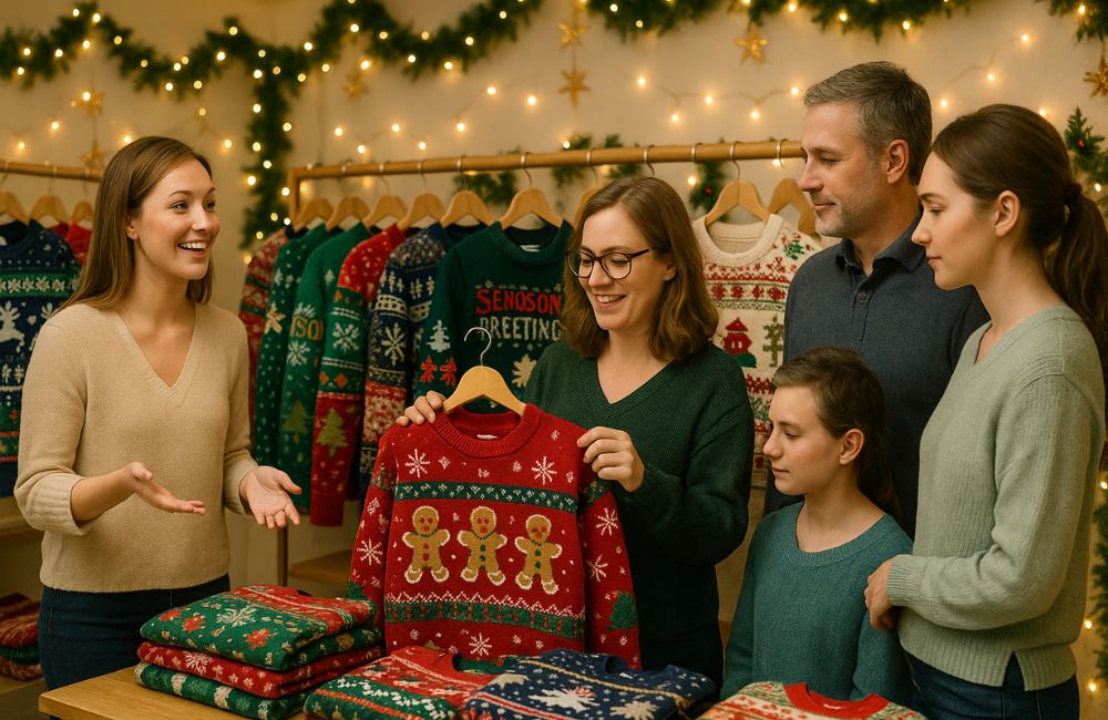 about us ugly sweater