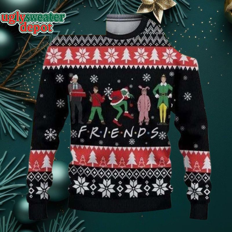 The Friends Funny Grinch Christmas Ugly Sweater