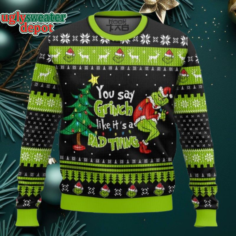 Grinch Ugly Sweater