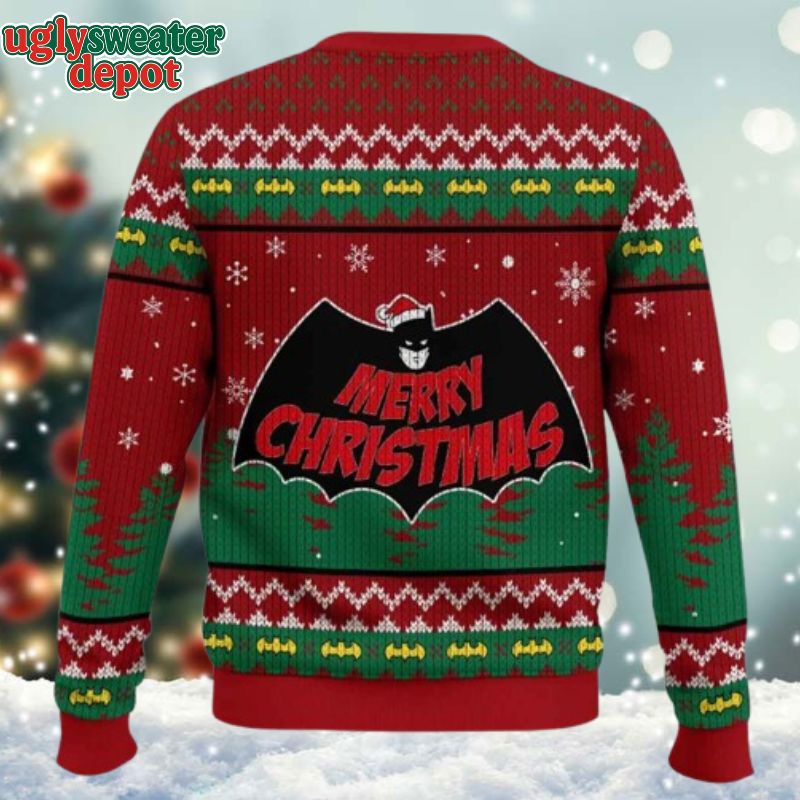 Batman Merry Christmas Ugly Sweater