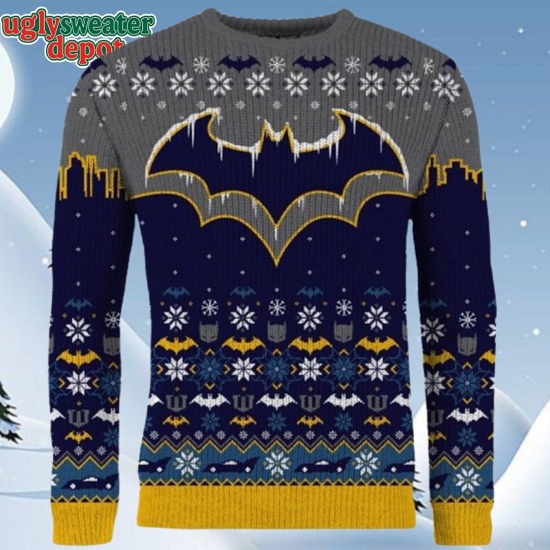 Batman The Big Bat Ugly Christmas Sweater