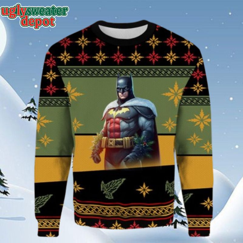 Batman The Super Hero Ugly Christmas Sweater