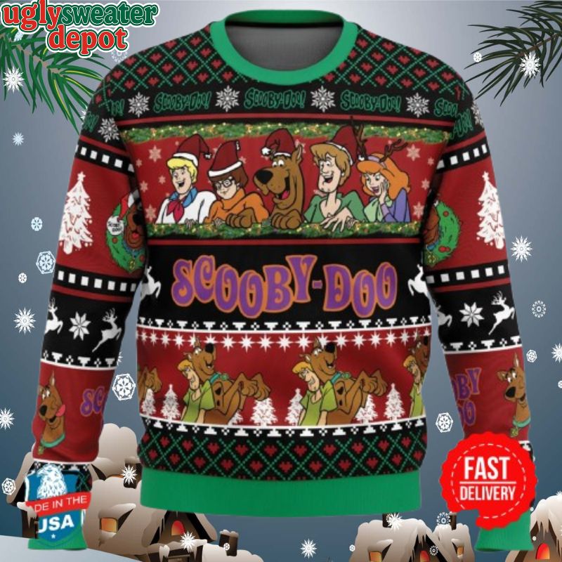 Christmas Scooby-Doo Friends Ugly Christmas Sweater