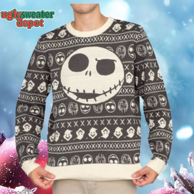 Jack And Sally The Nightmare Before Christmas Ugly Christmas Sweater