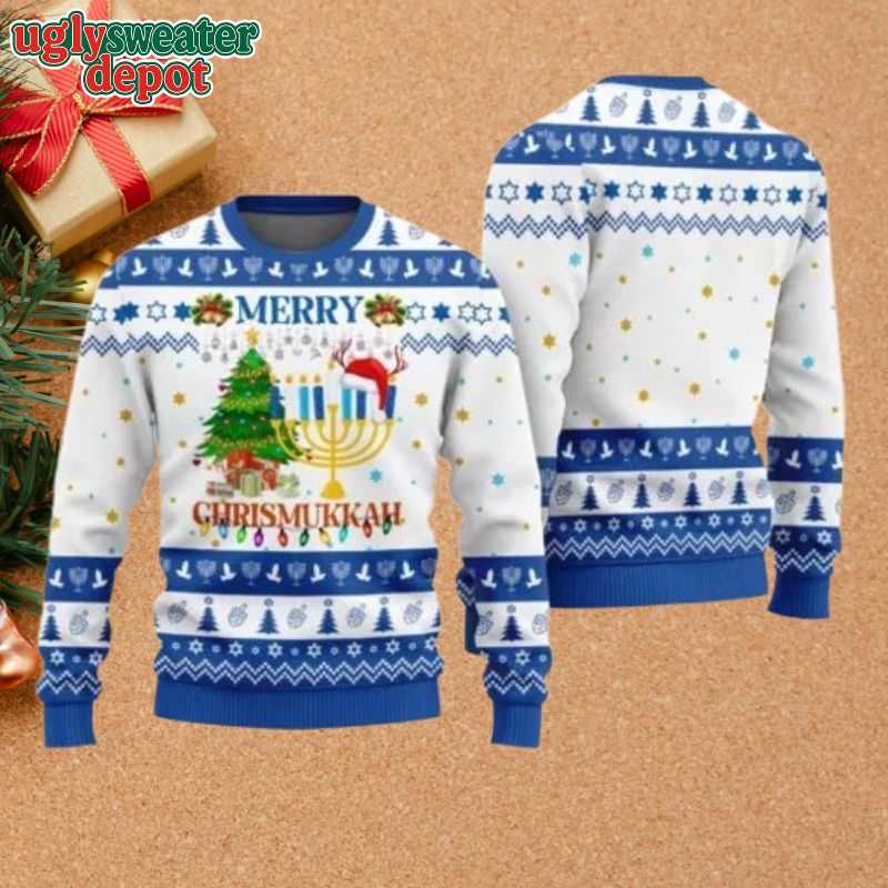 Merry ChrisMukkah Hanukkah Ugly Sweater
