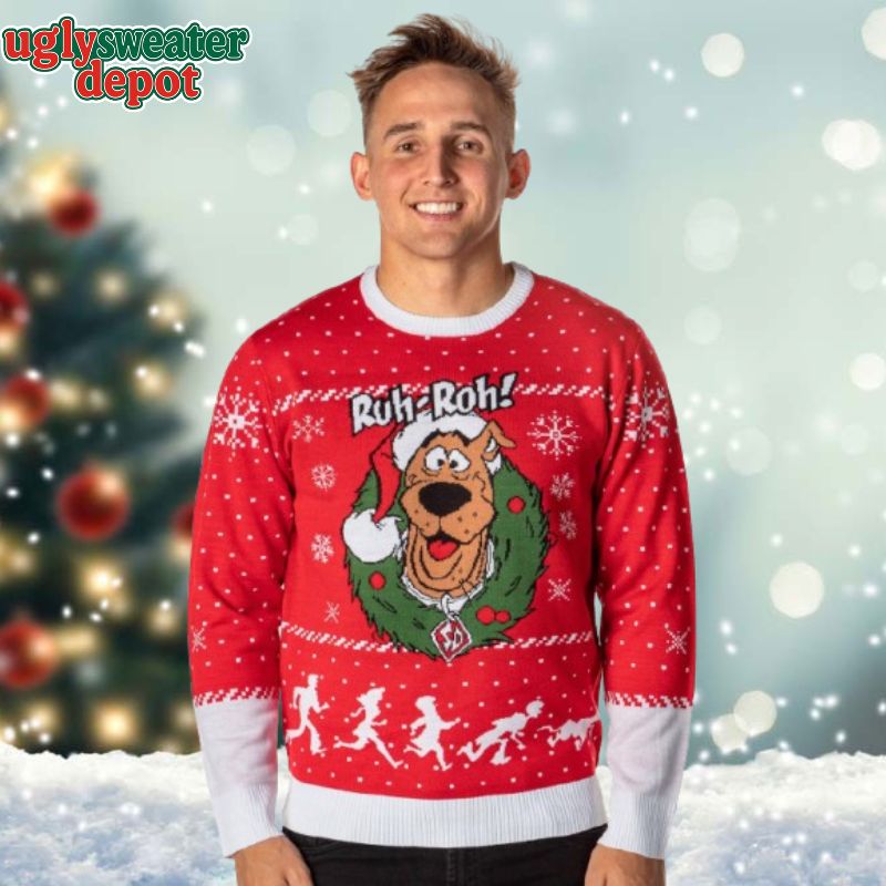 Scooby Doo Ruh-Roh Christmas Ugly Sweater