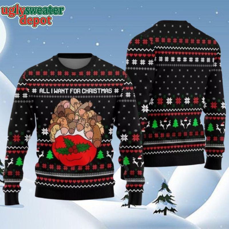 All I Want For Christmas Is Dickmas Naughty Ugly Christmas Sweater