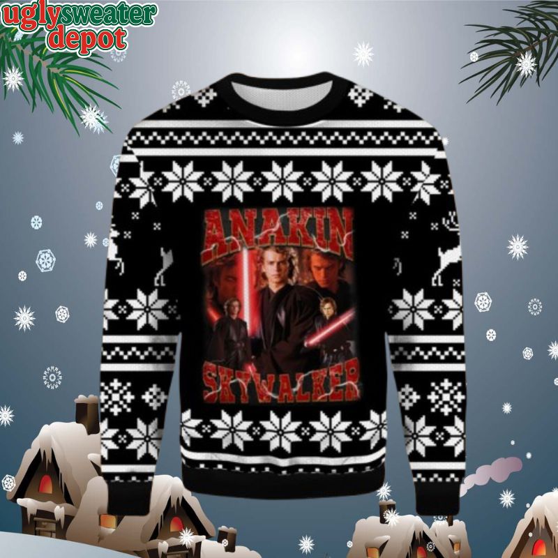 Anakin Skywalker Star Wars Ugly Christmas Sweater