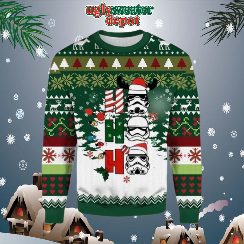 Ho Ho Ho Star Wars Ugly Christmas Sweater