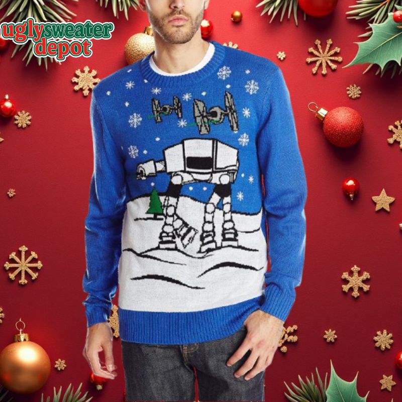 Star Wars AT-AT Walker Ugly Christmas Sweater