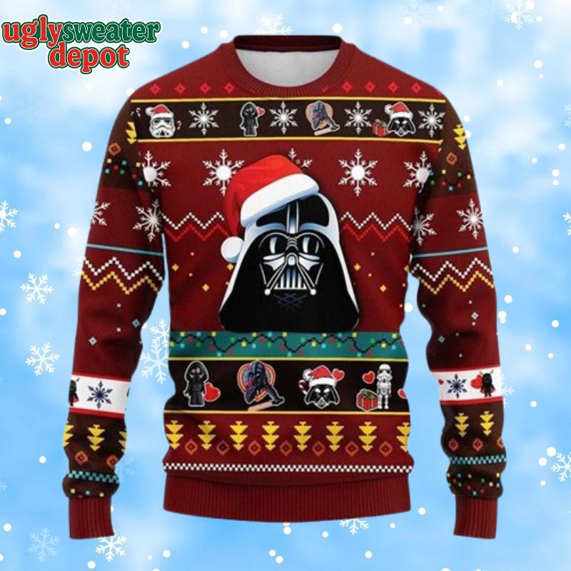 Star Wars Darth Vader Santa Ugly Christmas Sweater