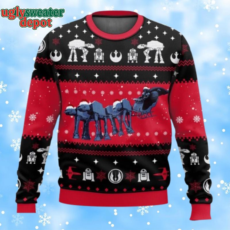 Star Wars Darth Varder Santa Claus Ugly Christmas Sweater