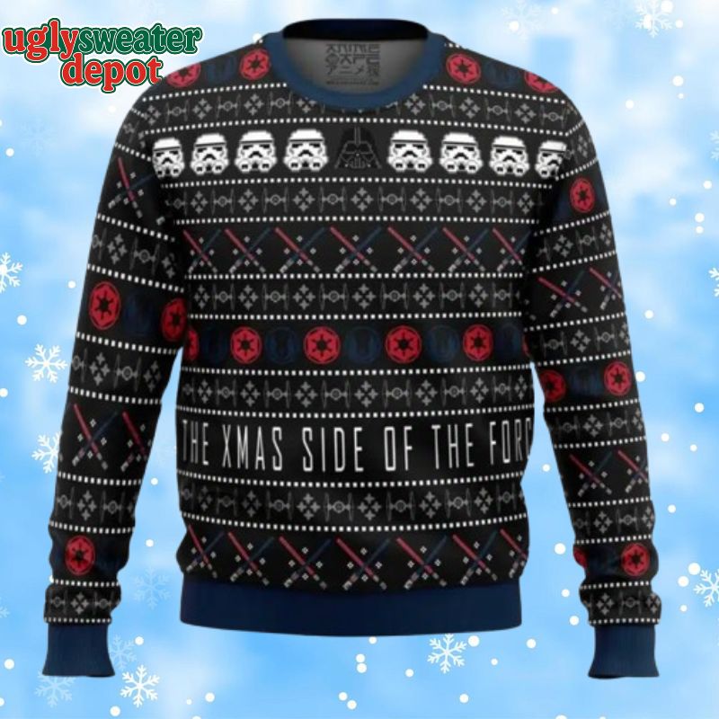 The Xmas Side Of The Force Star Wars Ugly Sweater
