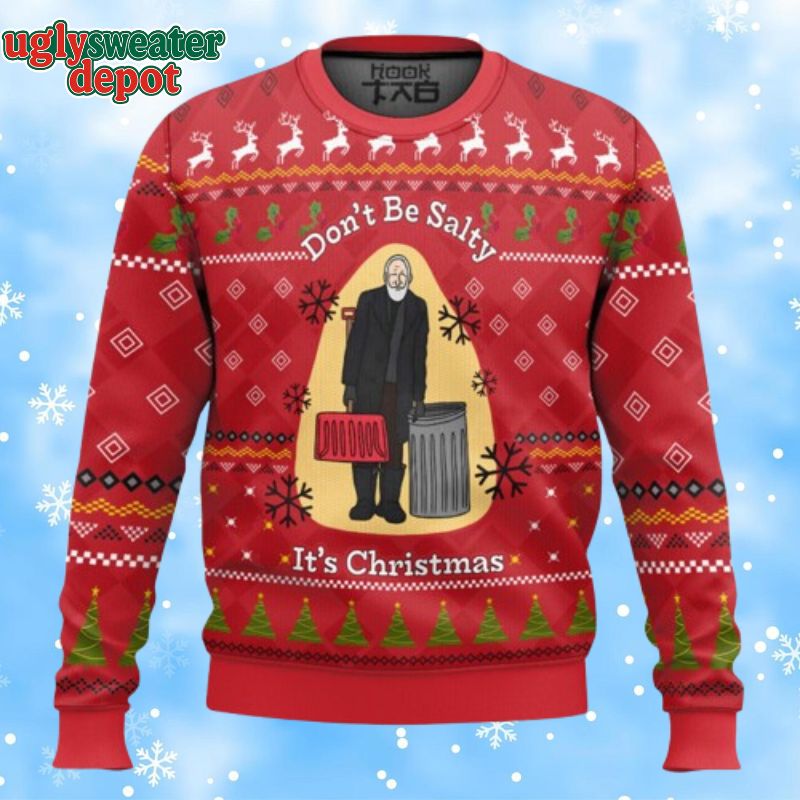Old Man Marley Home Alone Ugly Christmas Sweater