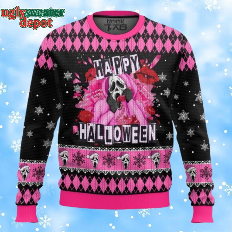 Ghostface Ugly Sweater