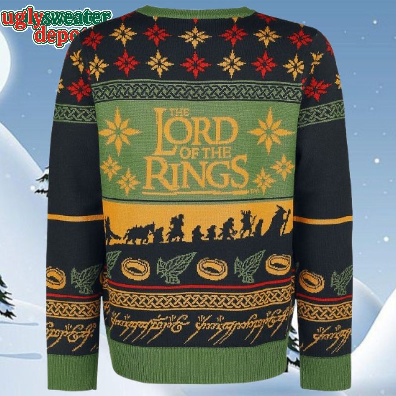 The Fellow Ship The Lord Of The Rings Christmas Sweater