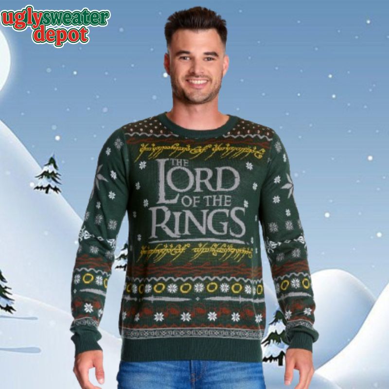 The Lord of the Rings Christmas Knitted Sweater