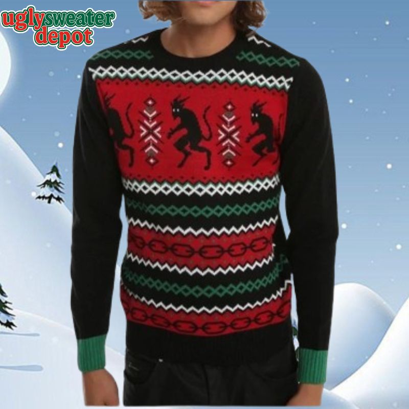 Rare Krampus Ugly Christmas Sweater