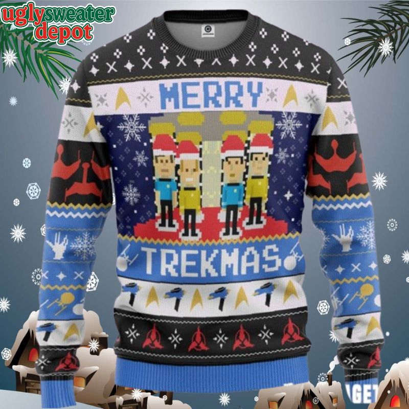 Star Trek Klingon Christmas Adult Ugly Christmas Sweater