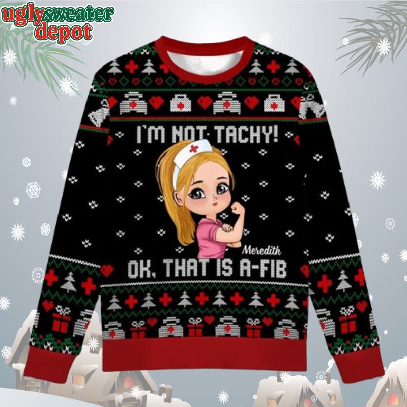 Nurse Ugly Christmas Sweater