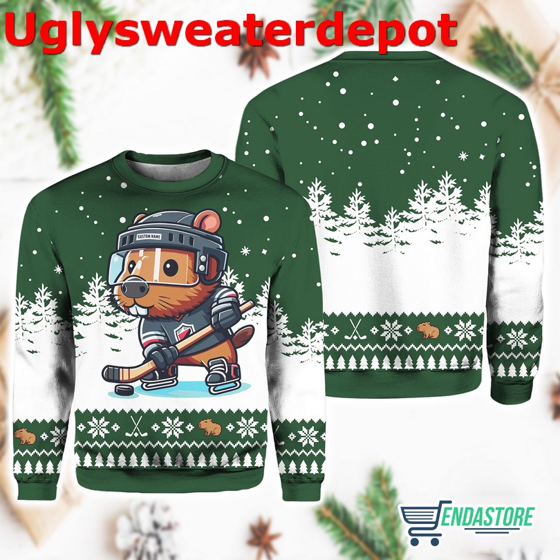 Christmas Astro Baseball Personalized Ugly Sweater