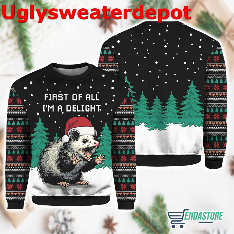 Jesus Has Your Back Ugly Christmas Sweater