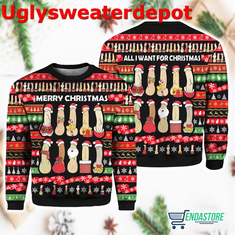 I Love a Man With A Beard Ugly Christmas Sweater I Love a Man With A Beard Ugly Christmas Sweater