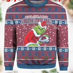 Aalanche Hockey Grnch Ugly Christmas Sweater