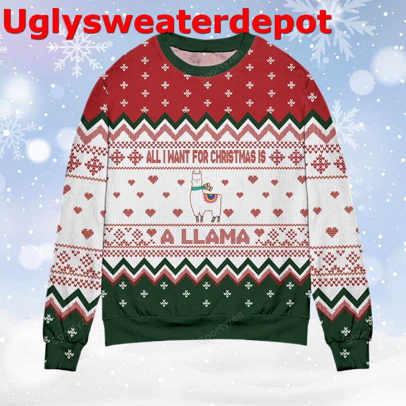 All I Want For Christmas Is A Ugly Dachshund Gift Christmas Sweater