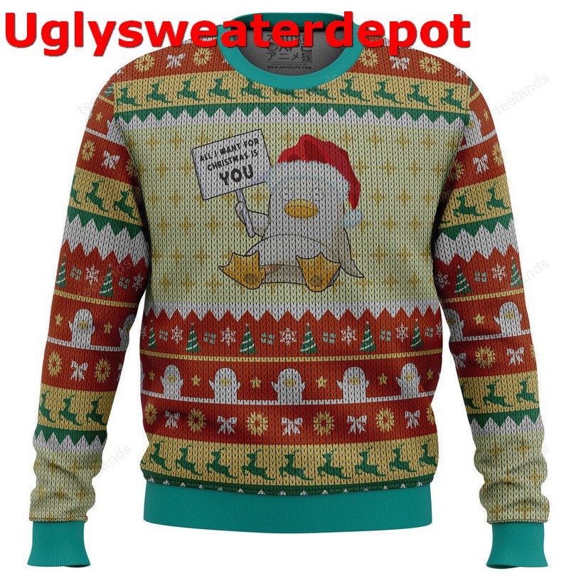 All Of The Otter Reindeer Christmas Ugly Sweater All Of The Otter Reindeer Christmas Ugly Sweater