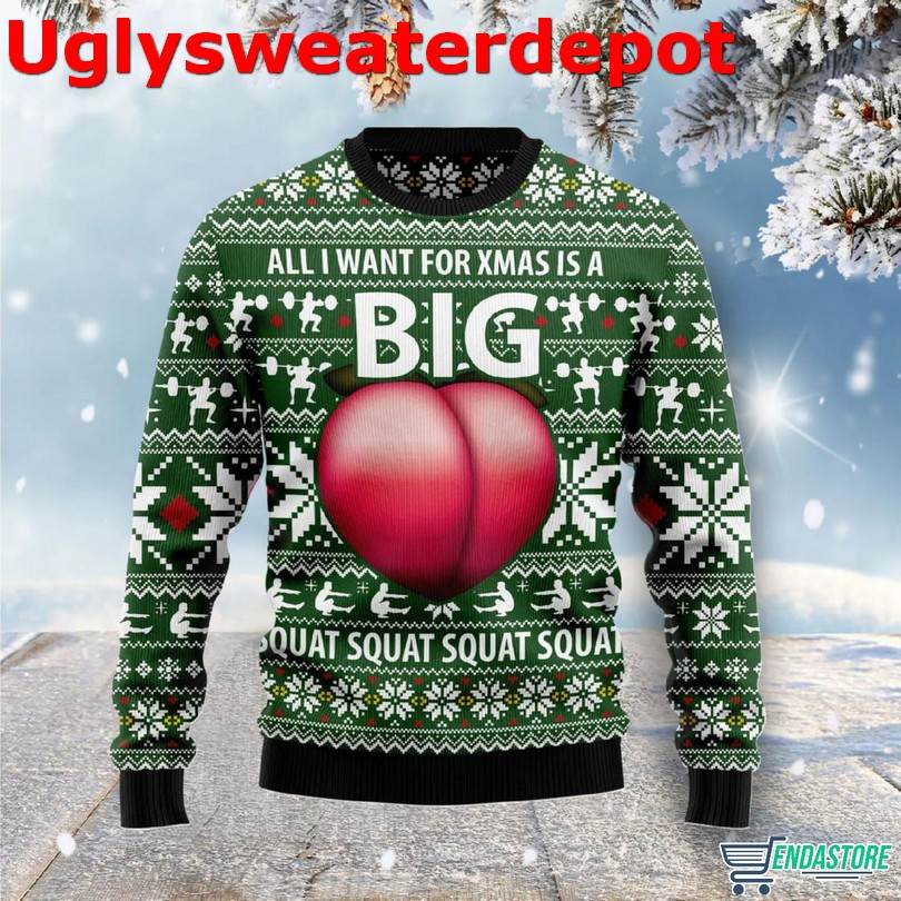 All of the otter reindeer Christmas sweater