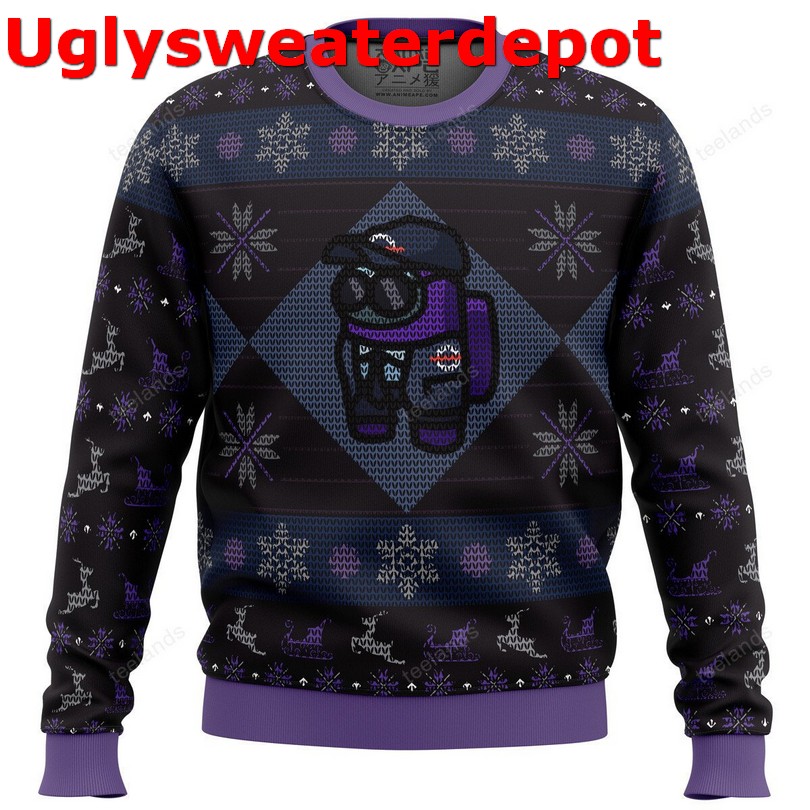 Among Us eliminate the impostor Christmas sweater