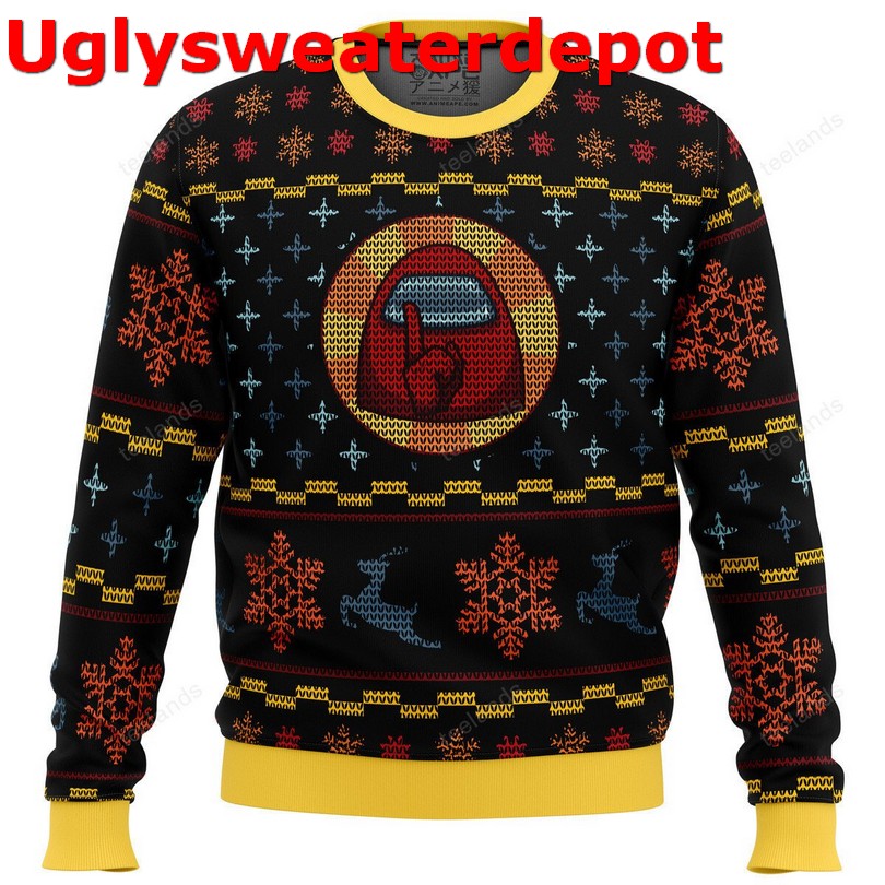 Among Us Shhhhhhhhh!impostor Ugly Christmas sweater Among Us Shhhhhhhhh!impostor Ugly Christmas sweater