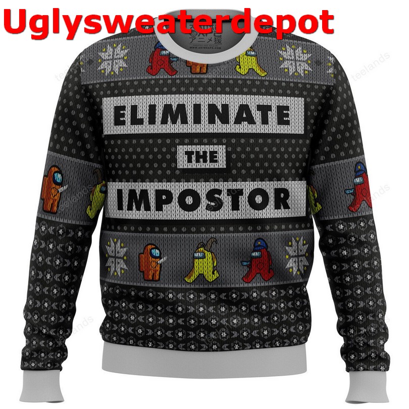 Among Us Fan Ugly Christmas Sweater Among Us Fan Ugly Christmas Sweater