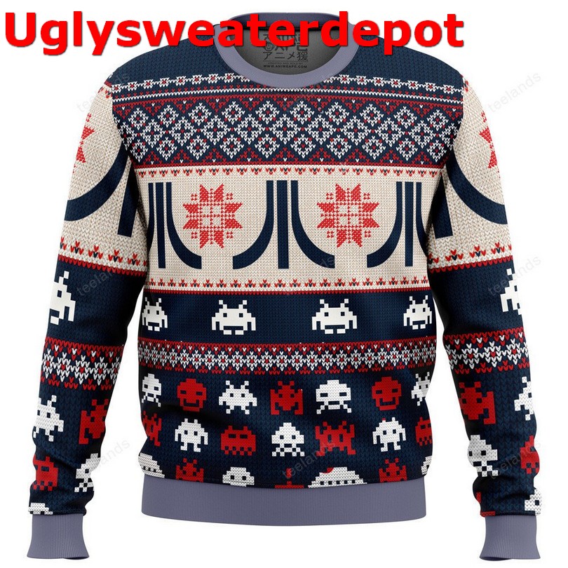 Astros Mascot Orbit Ugly Christmas Sweater