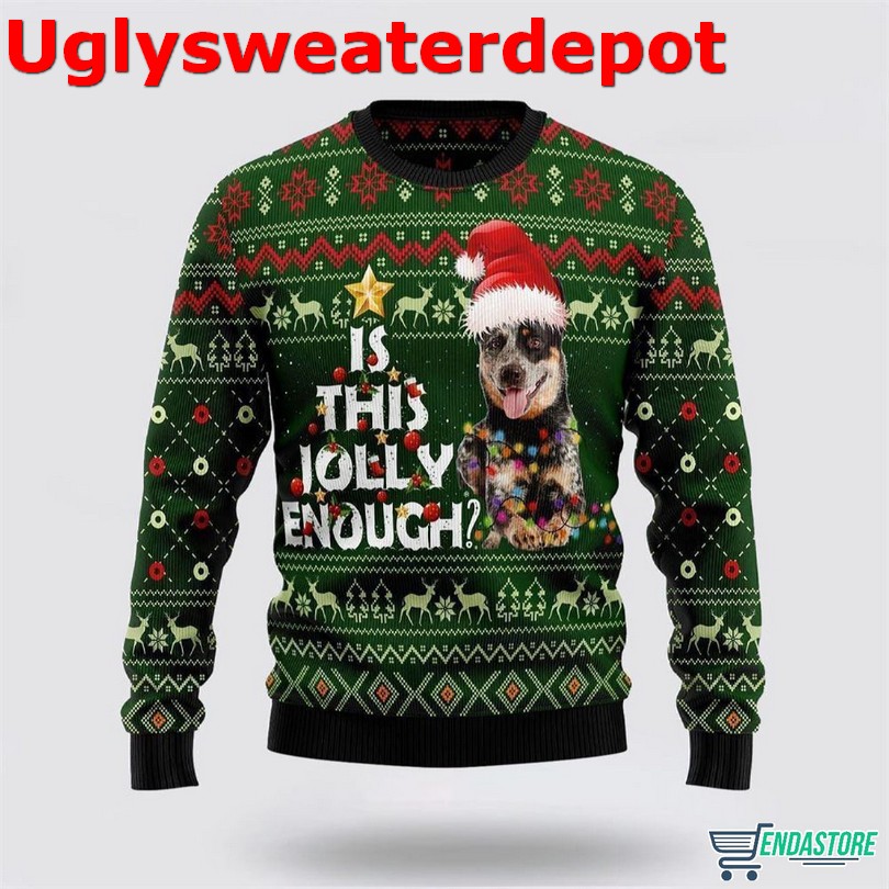 Australian Cattle Lover Christmas Sweater