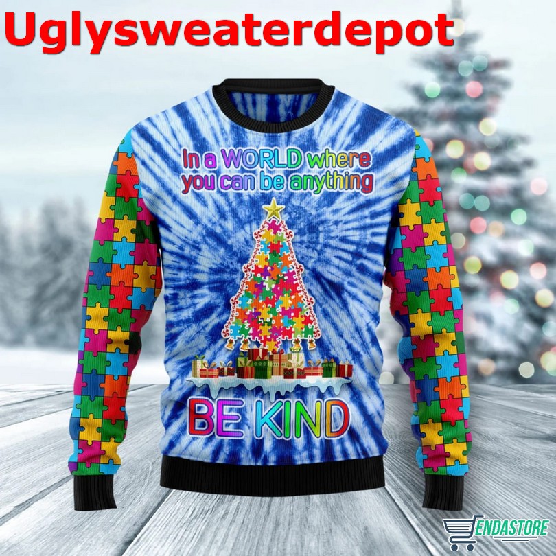 Autism Christmas tree Christmas sweater