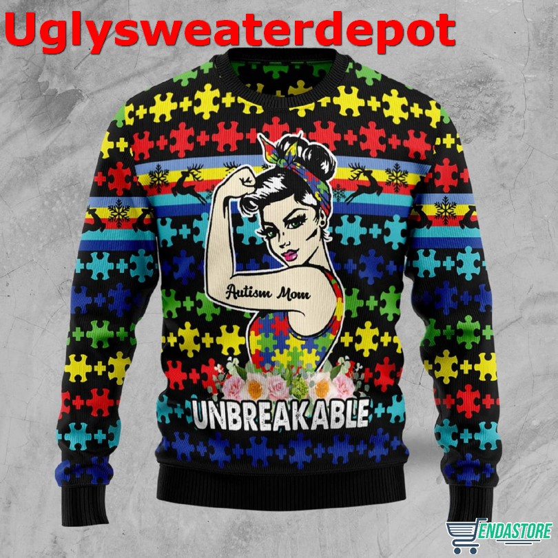 Autism puzzel Christmas sweater