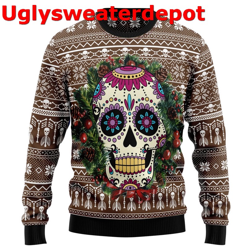 Awesome Patchwork Ugly Christmas Sweater Awesome Patchwork Ugly Christmas Sweater