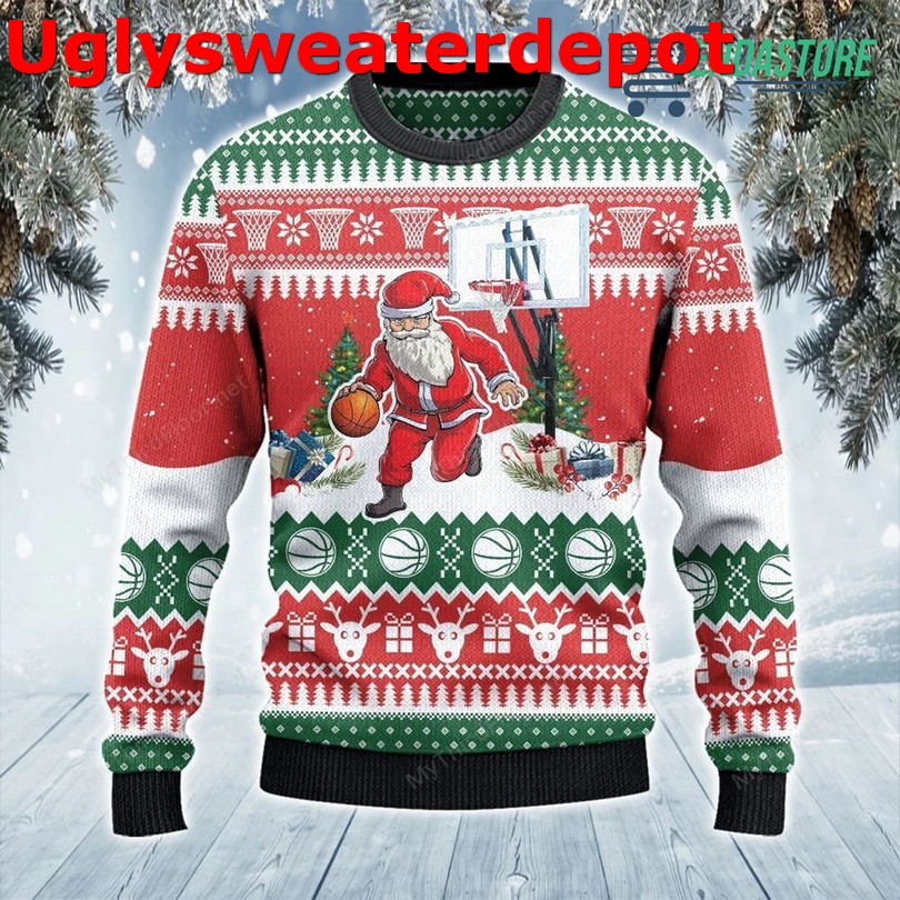 Batmans Sky Night ugly Christmas sweater