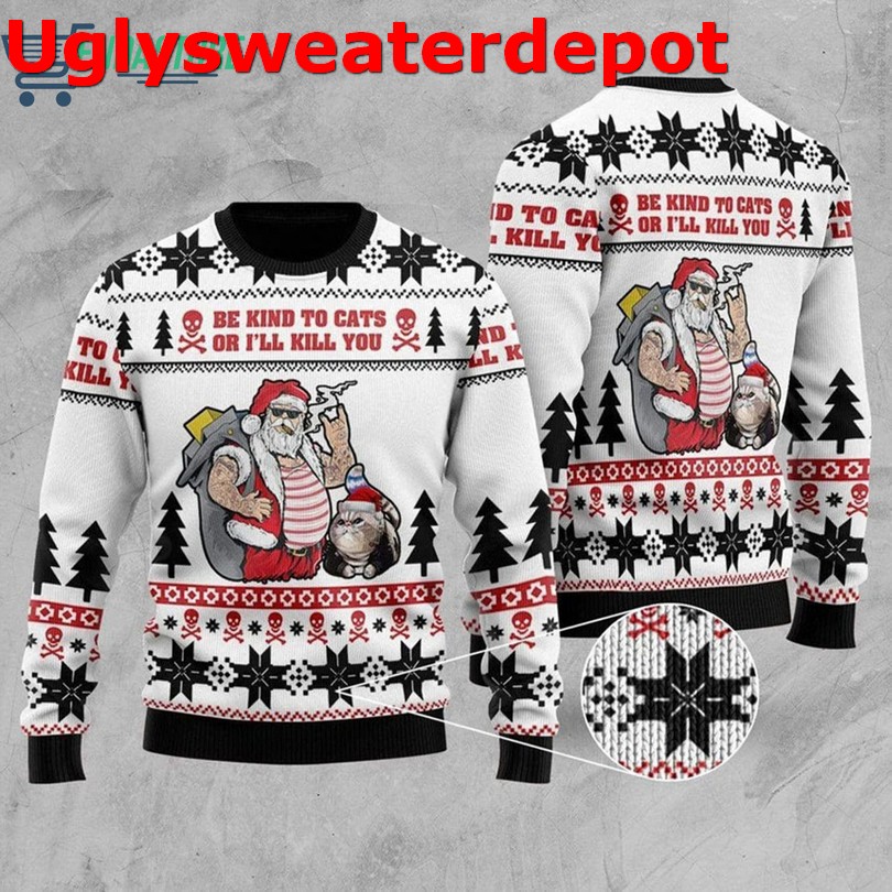 Beagle dashing Christmas sweater