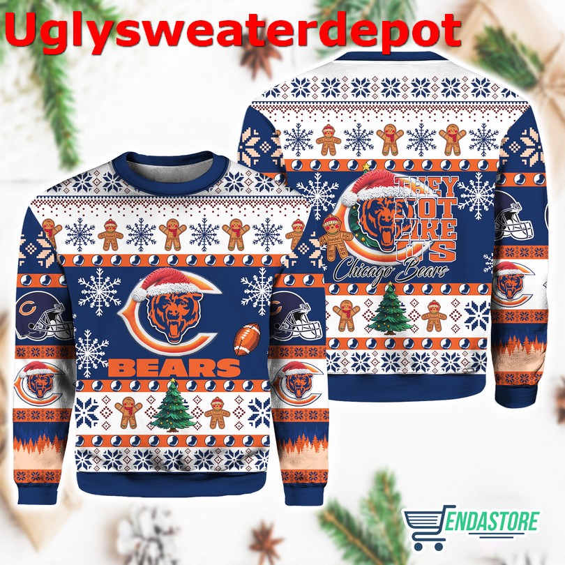 Bearded Muscle Funny Ugly Christmas Sweater