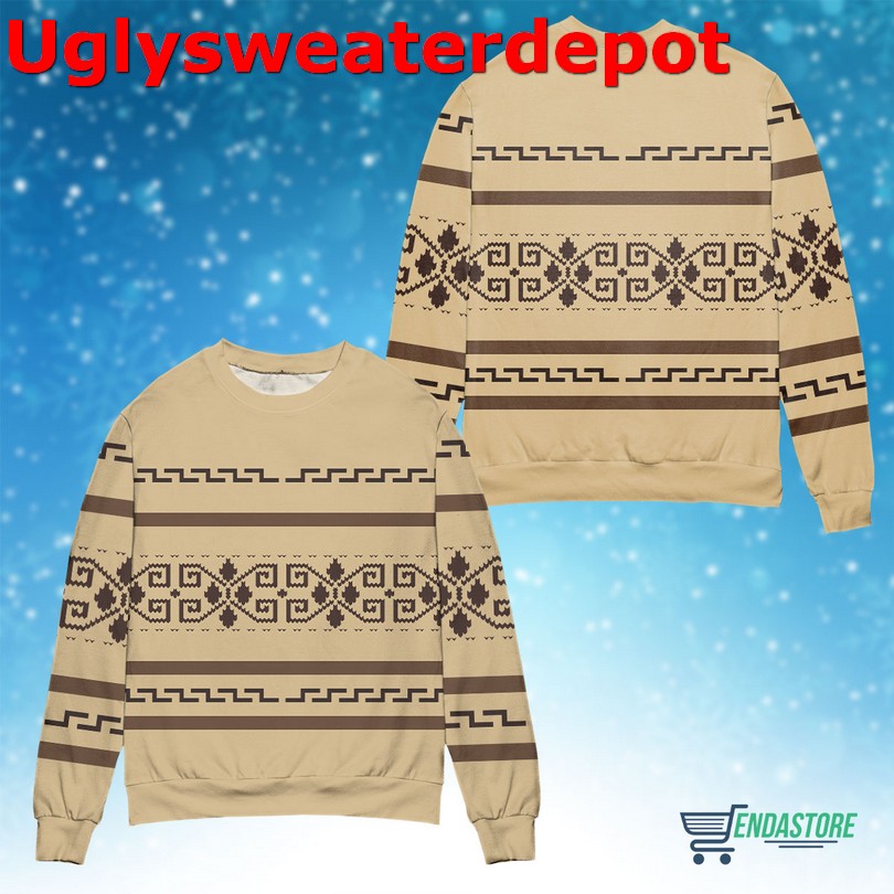 Bigfoot Camping Christmas Ugly Christmas Sweater