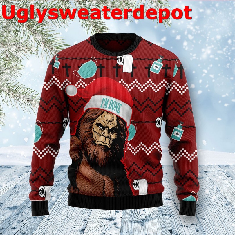 Bigfoot Classic Design For Fan Ugly Christmas sweater Bigfoot Classic Design For Fan Ugly Christmas sweater