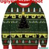Black Cat Falalala Christmas Ugly Sweater Black Cat Falalala Christmas Ugly Sweater