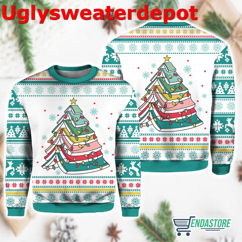Boom Pickle All The Way Ugly Christmas Sweater