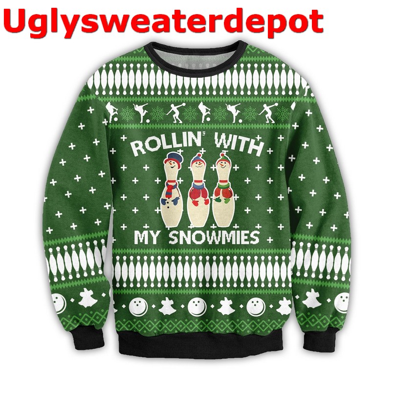 Bowling Christmas tree Christmas sweater Bowling Christmas tree Christmas sweater