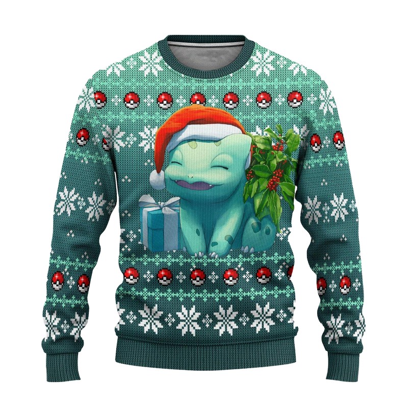 Bulbasaur Merry Christmas sweater Bulbasaur Merry Christmas sweater