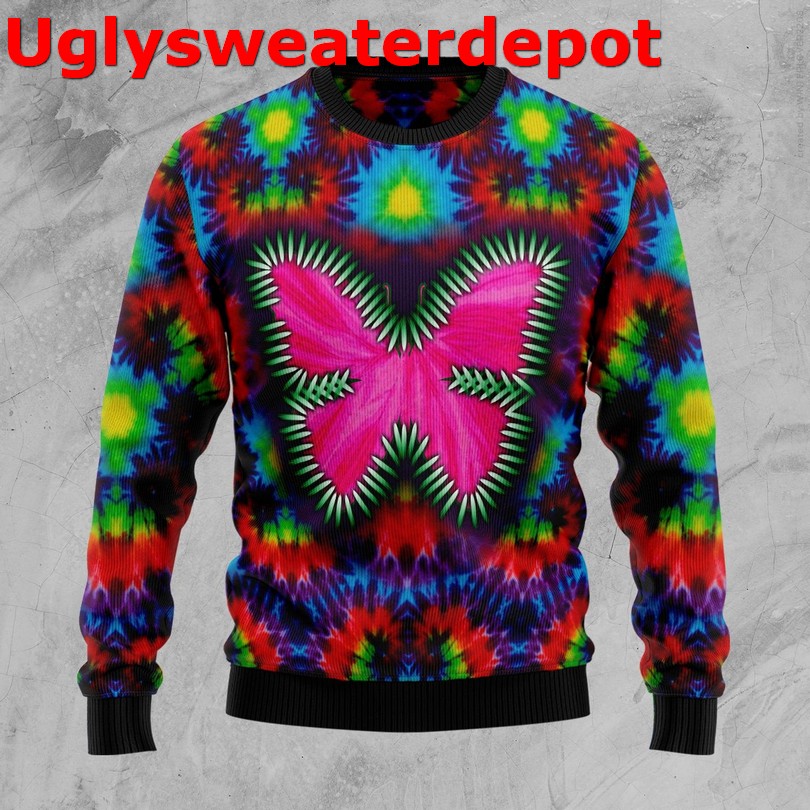 Butterfly trust what you are doing Christmas sweater Butterfly trust what you are doing Christmas sweater