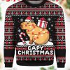 Capybara Love Xmas Ugly Sweater
